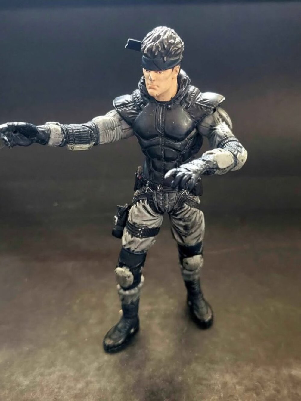 Vintage Metal Gear Solid SOLID SNAKE 6.5" inch action figure McFarlane 1999 - Picture 6 of 6